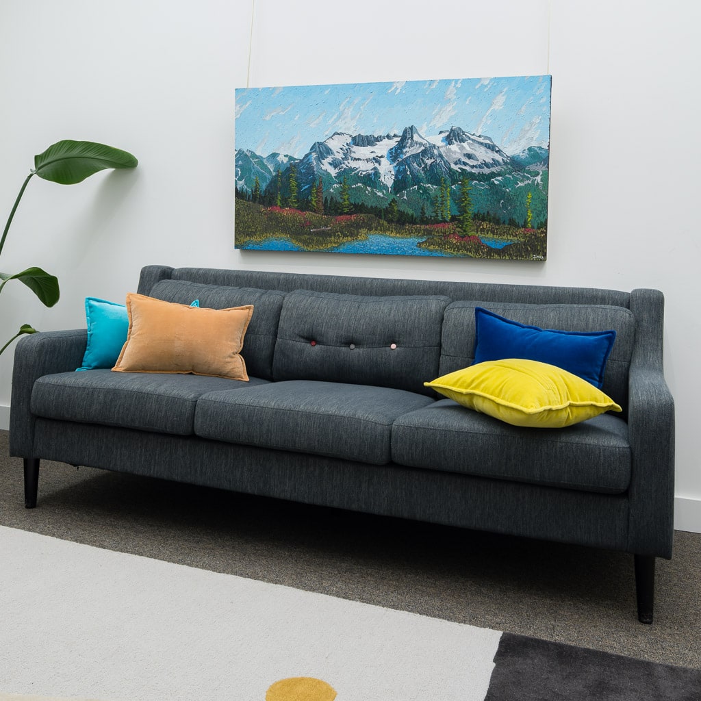 Mamquam Mountain | 28" x 54" Oil on Canvas Joel Mara