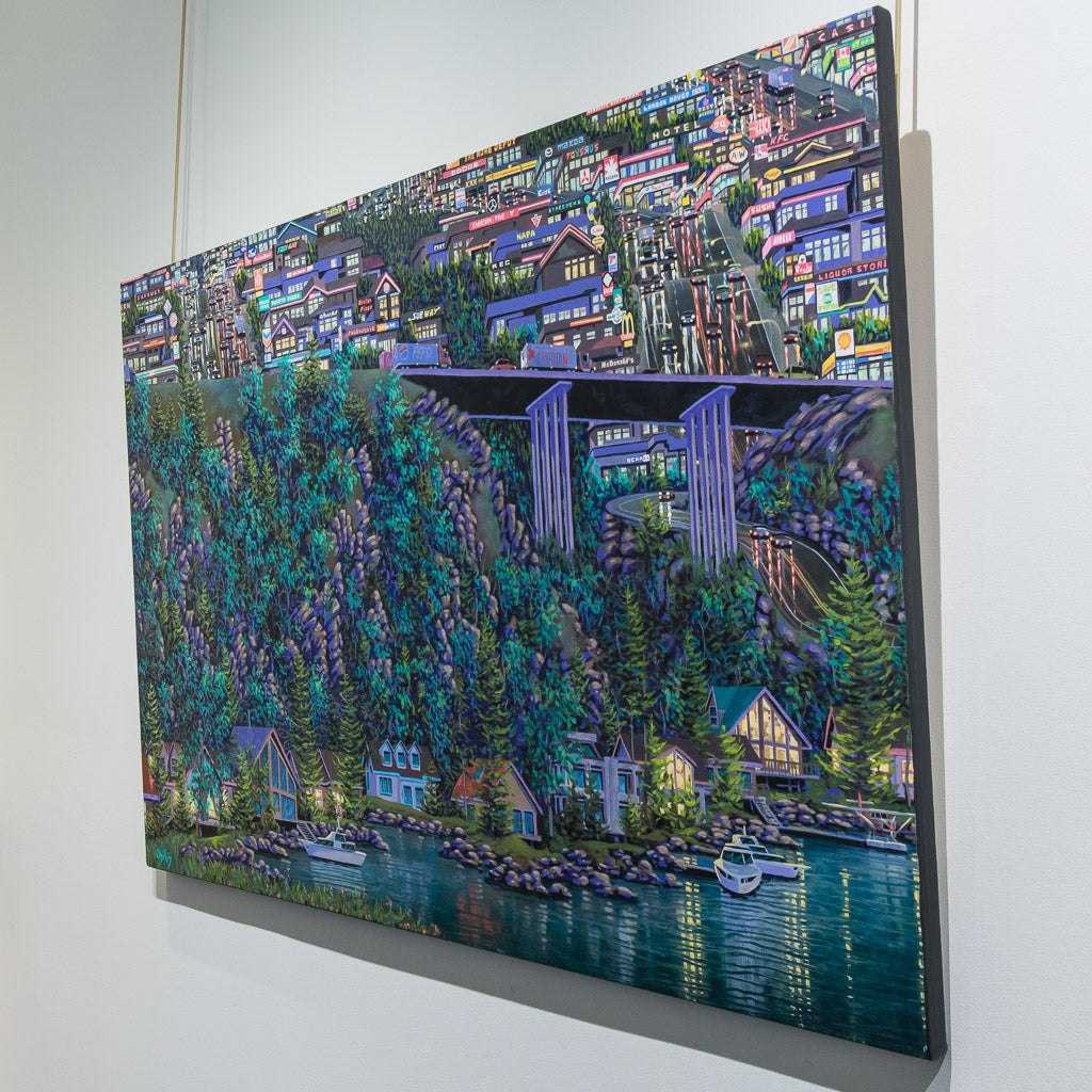 Island Living | 35" x 58.5" Oil on Canvas John Ogilvy