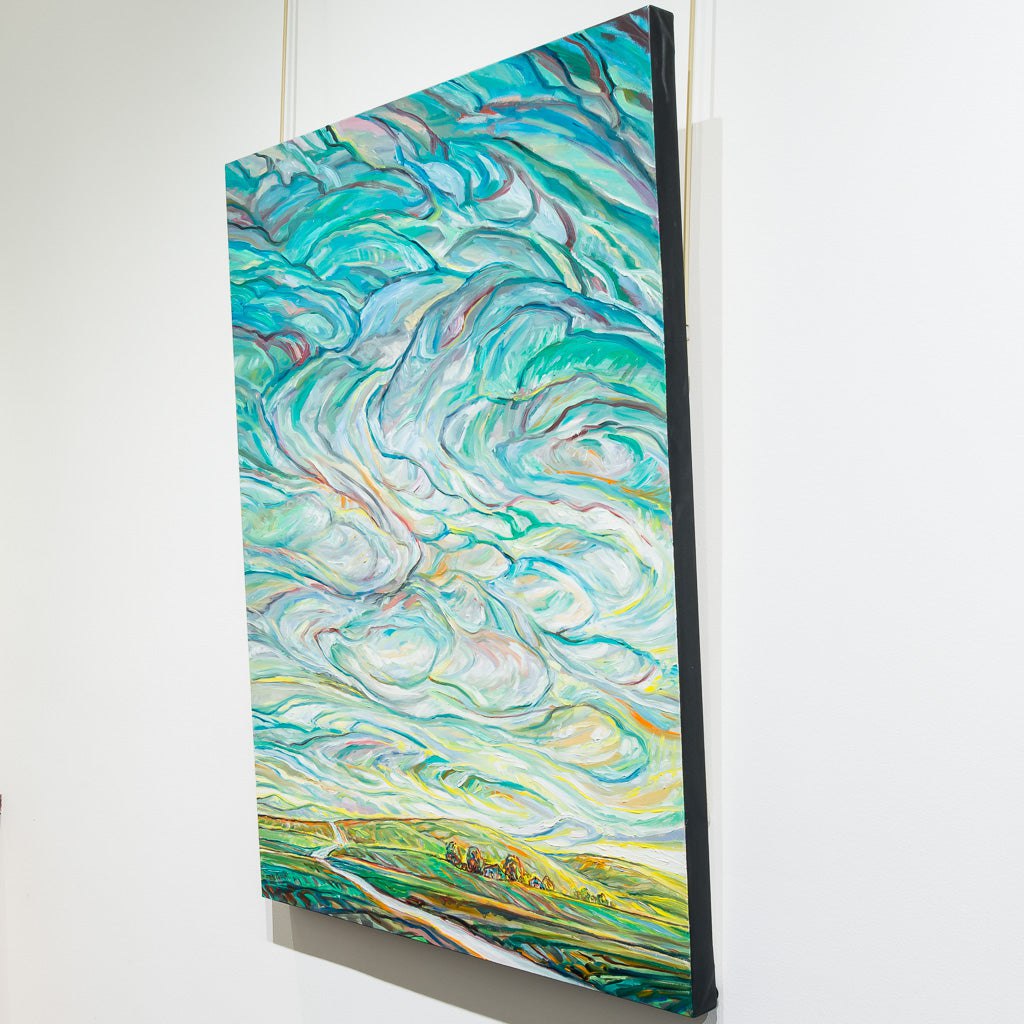 Morning House | 40" x 30" Oil on Canvas Steve R. Coffey