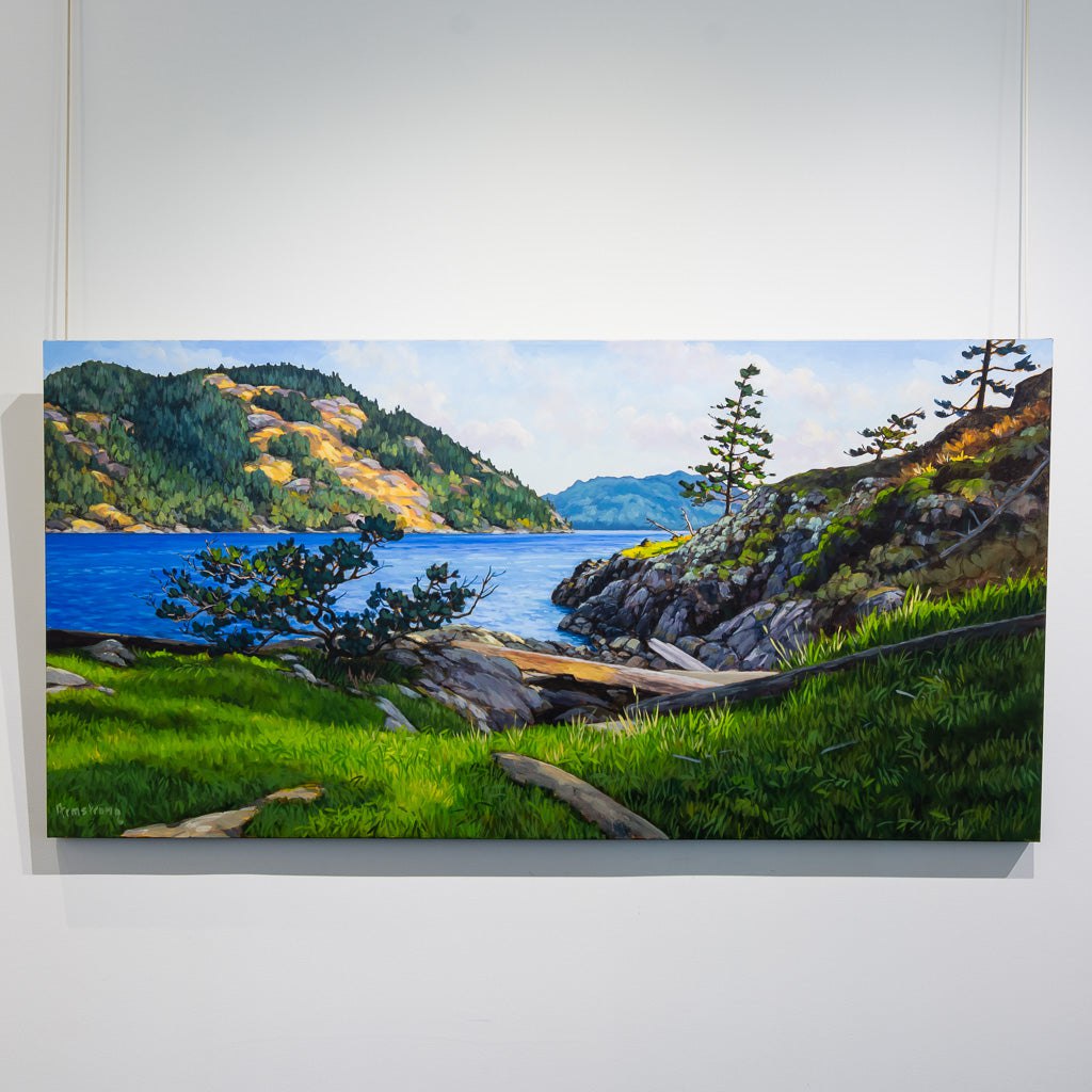 Quiet Passages | 36" x 72" Acrylic on Canvas Steven Armstrong