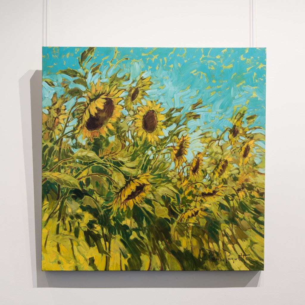Flowers of Ukraine | 36" x 36" Oil on Canvas Paul Paquette