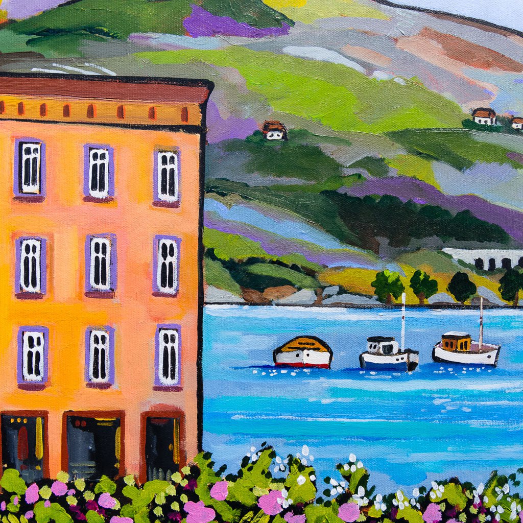 Coast Hills | 18" x 48" Acrylic on Canvas Alain Bédard