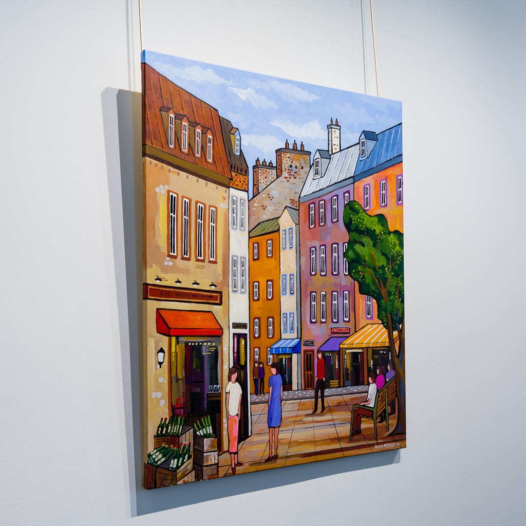 Choice of the Day | 40" x 32" Acrylic on Canvas Alain Bédard