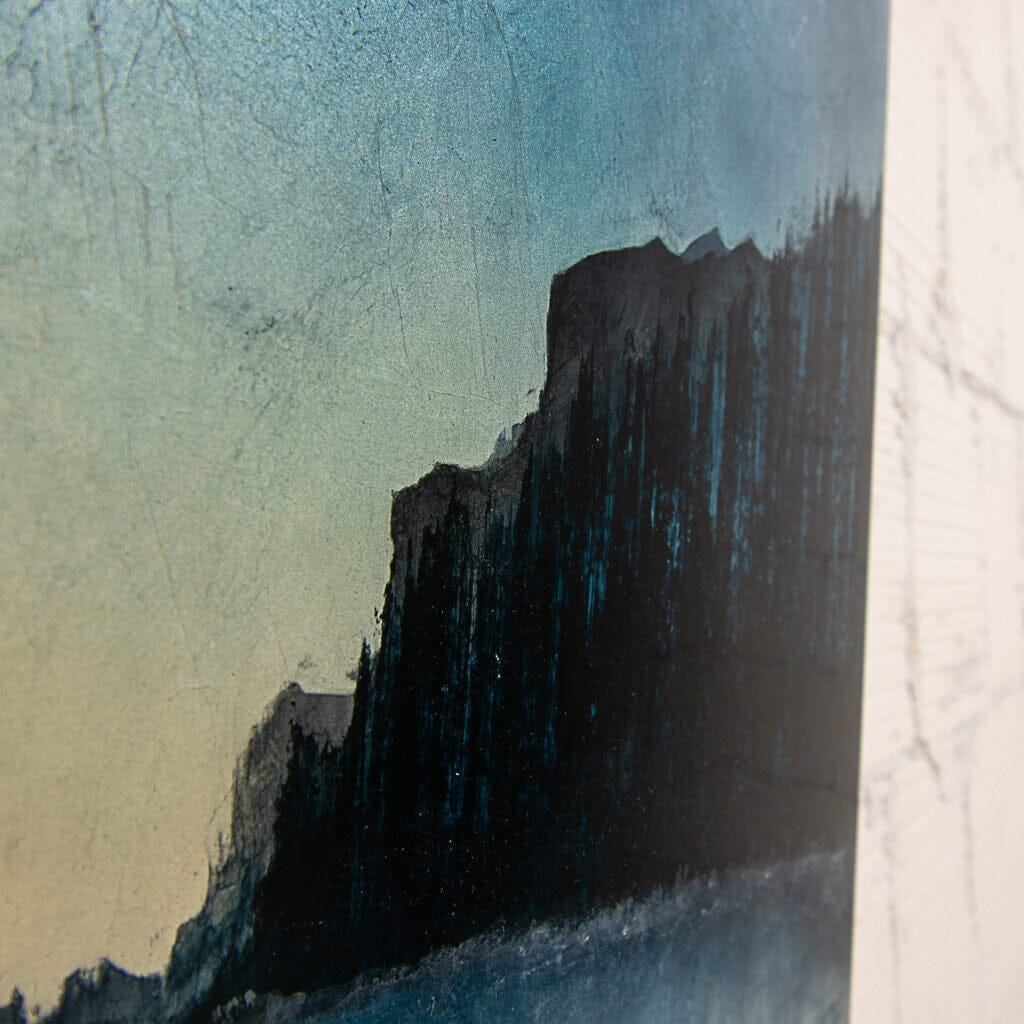 Distant Vantage | 46.5" x 30.5" mixed media on panel David Graff