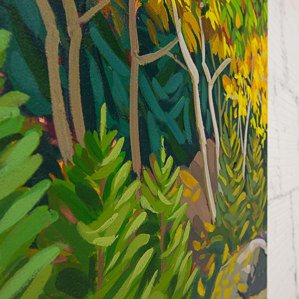 Osmosis | 40" x 40" Acrylic on Canvas Greta Guzek