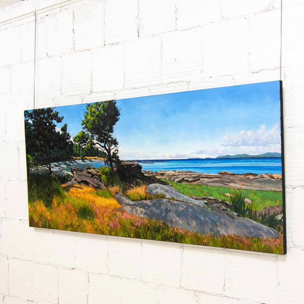 July | 36" x 84" Acrylic on Canvas Steven Armstrong