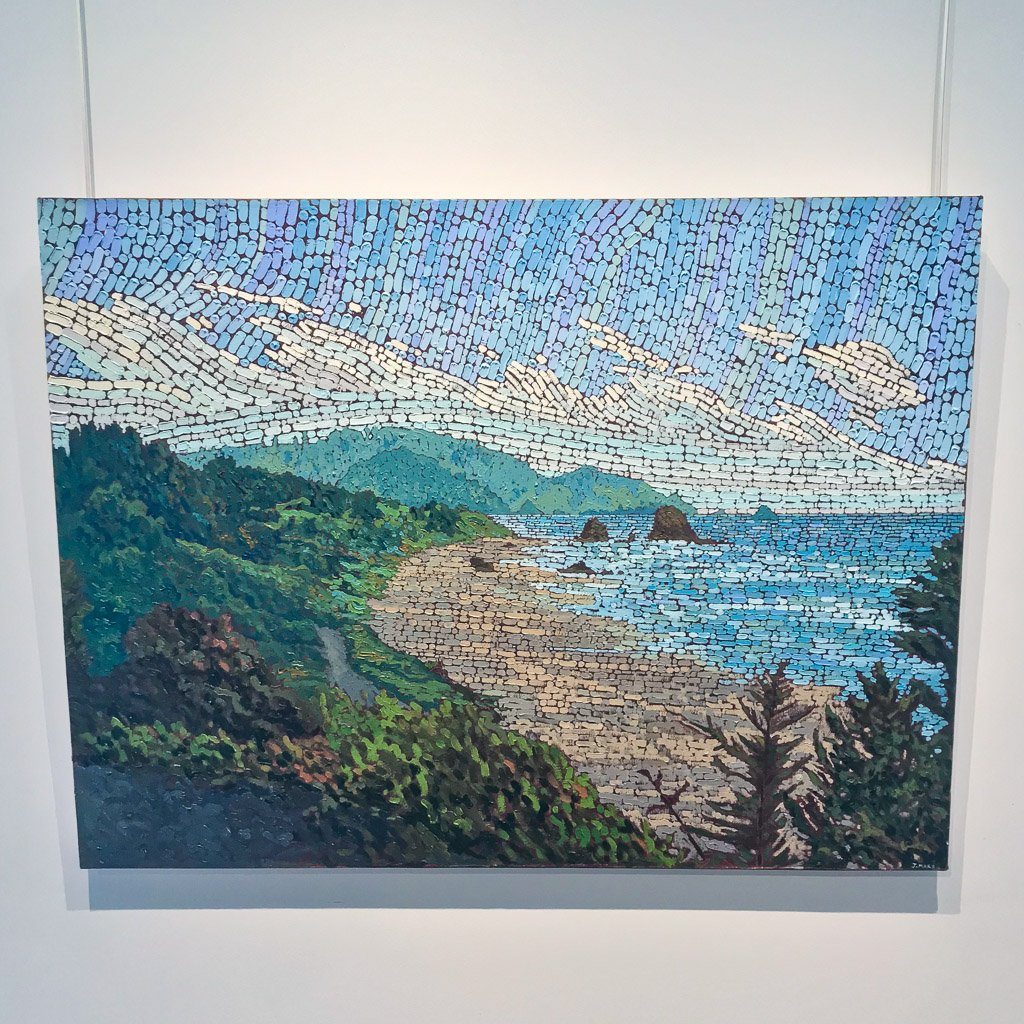 Cannon Beach - Haystack Rock | 30&quot; x 40&quot; Oil on Canvas Joel Mara