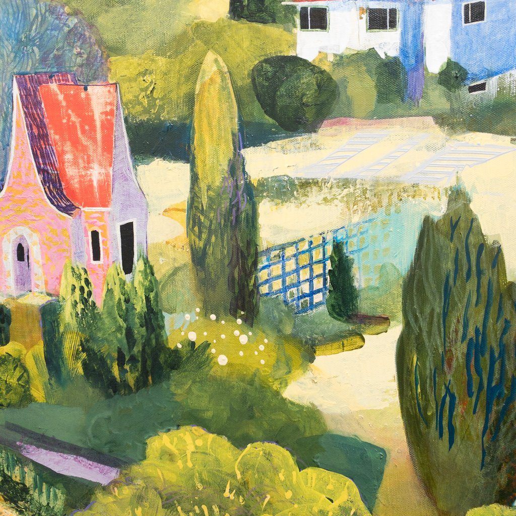 Cedar Royal | 36" x 36" Acrylic on Canvas Paul Jorgensen