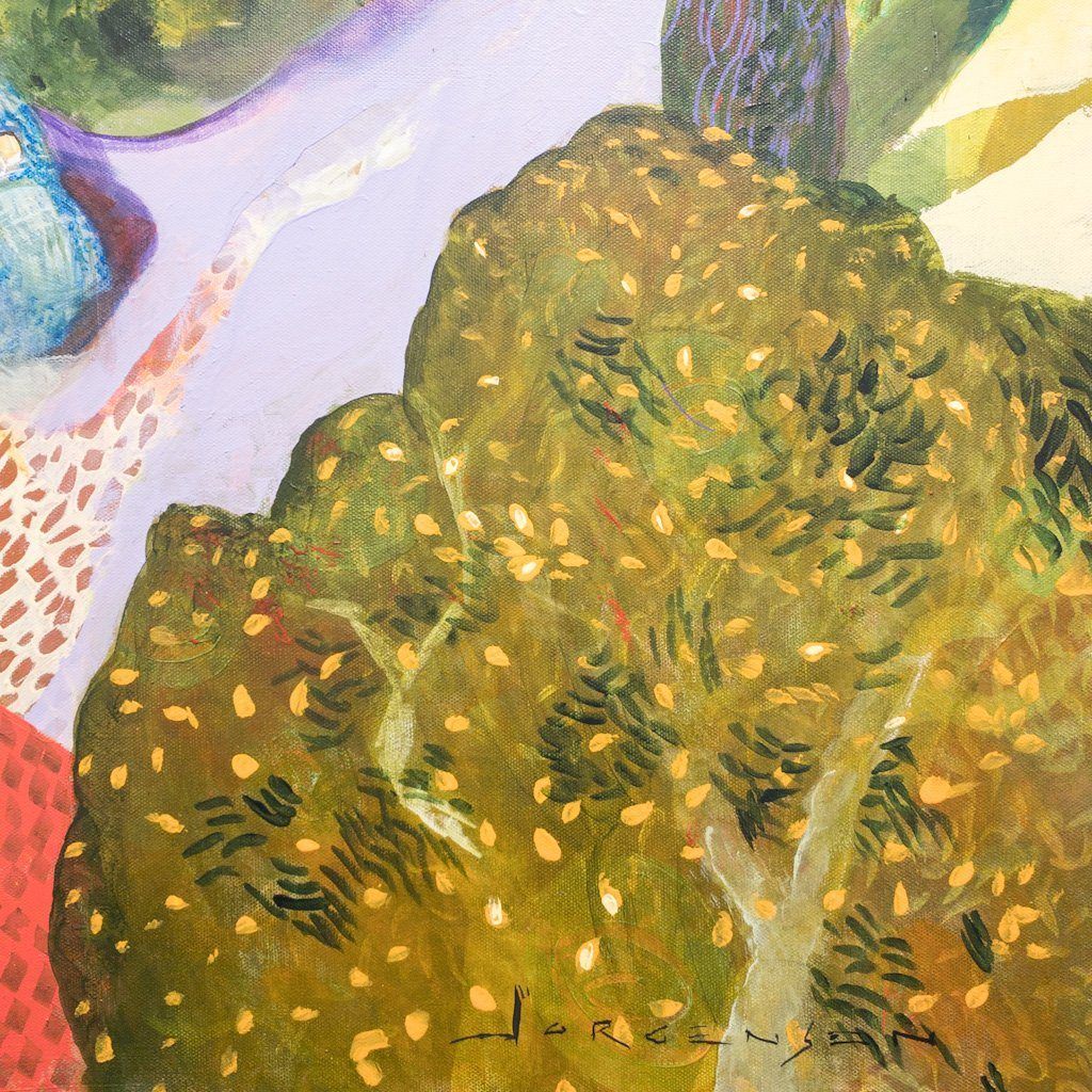 Cedar Royal | 36" x 36" Acrylic on Canvas Paul Jorgensen