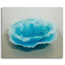 Early Sea Light Cannikin | 12" x 3.5" Pate de verre Kathleen Black