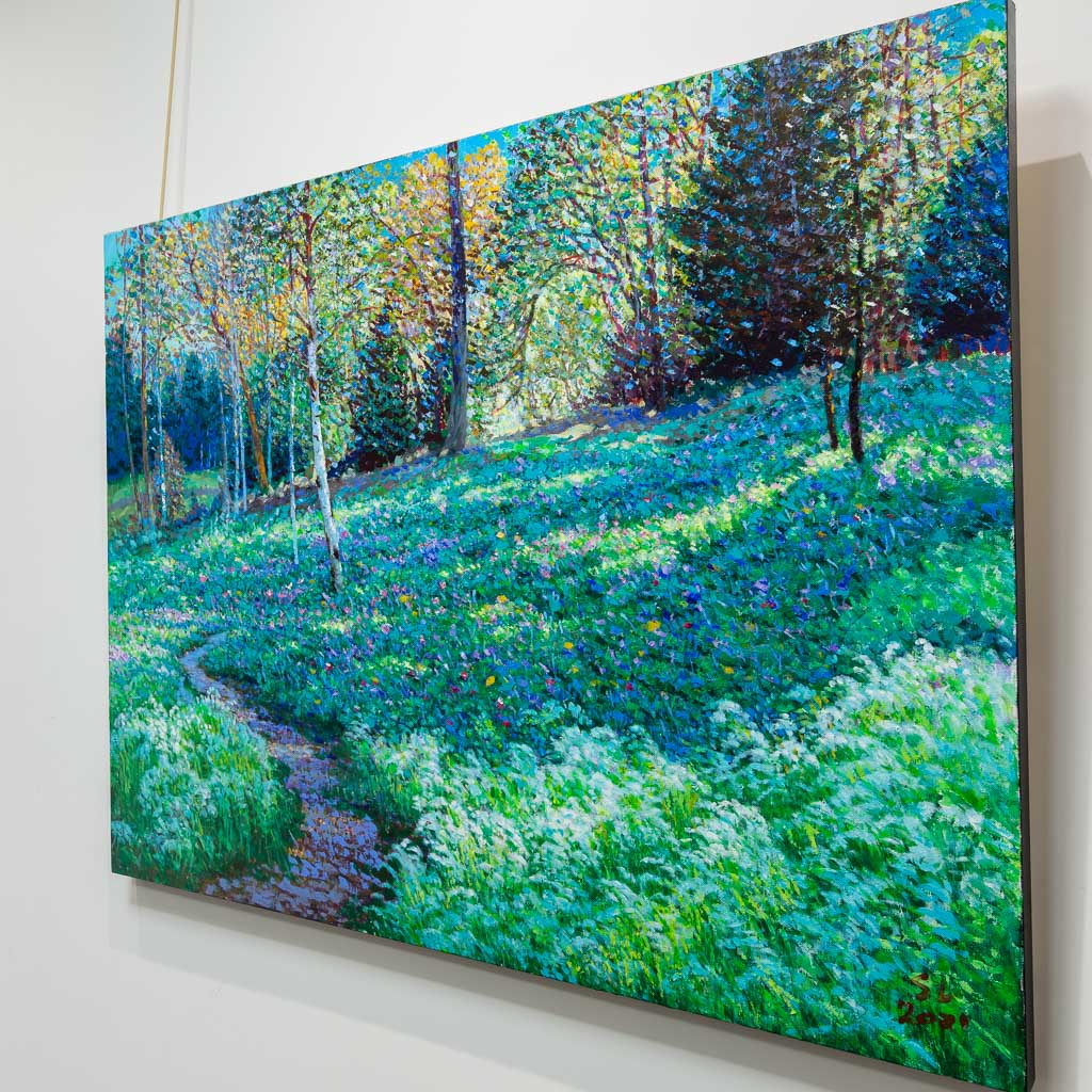 Early Summer | 36" x 48" Acrylic on Canvas Shi Le