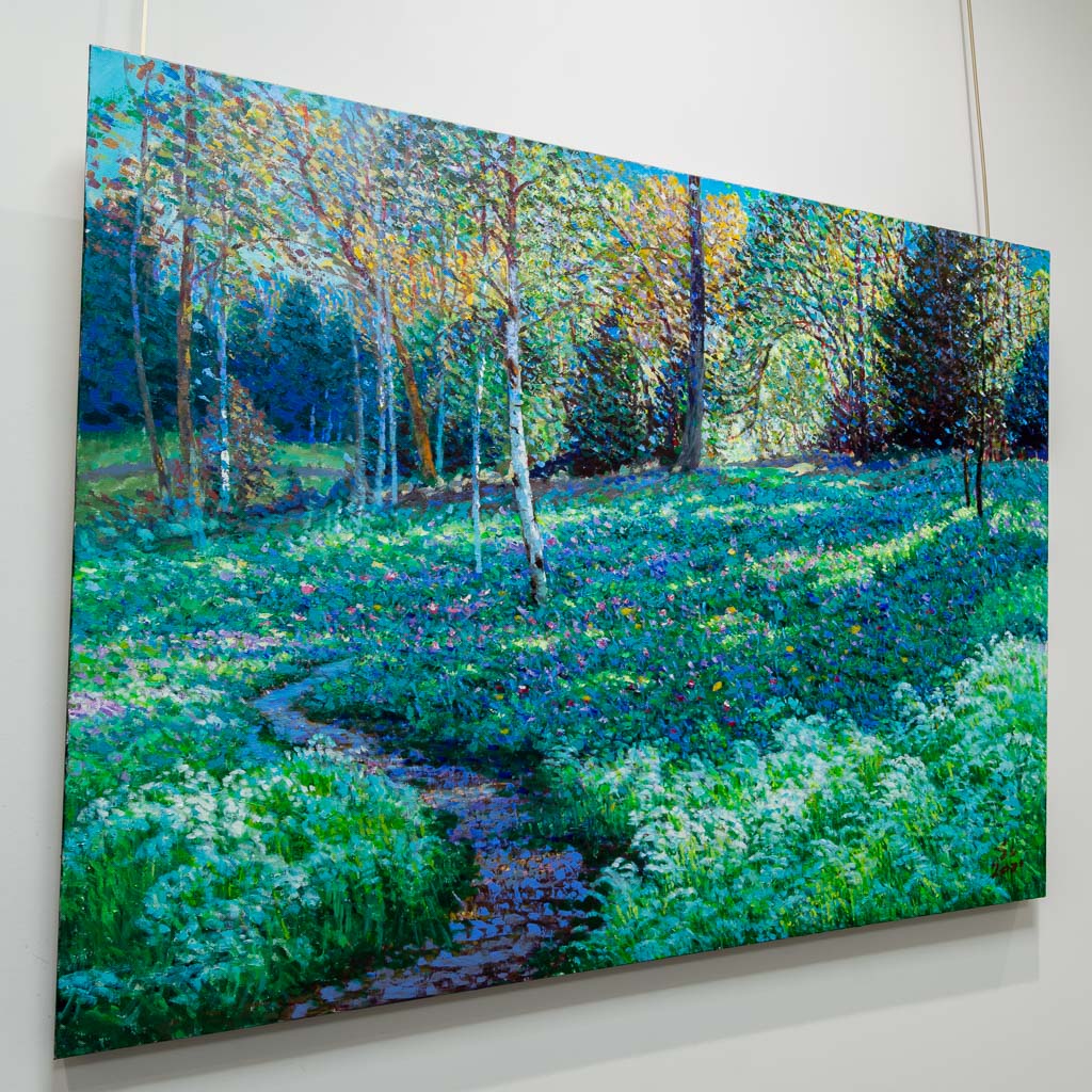 Early Summer | 36" x 48" Acrylic on Canvas Shi Le