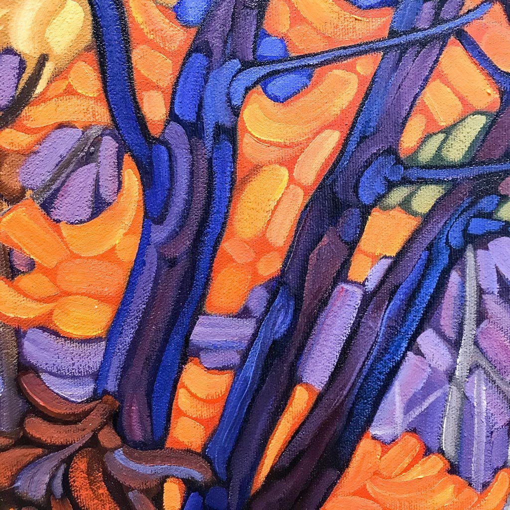Goldstream Sunset | 18" x 24" Oil on Canvas Mary Ann Laing