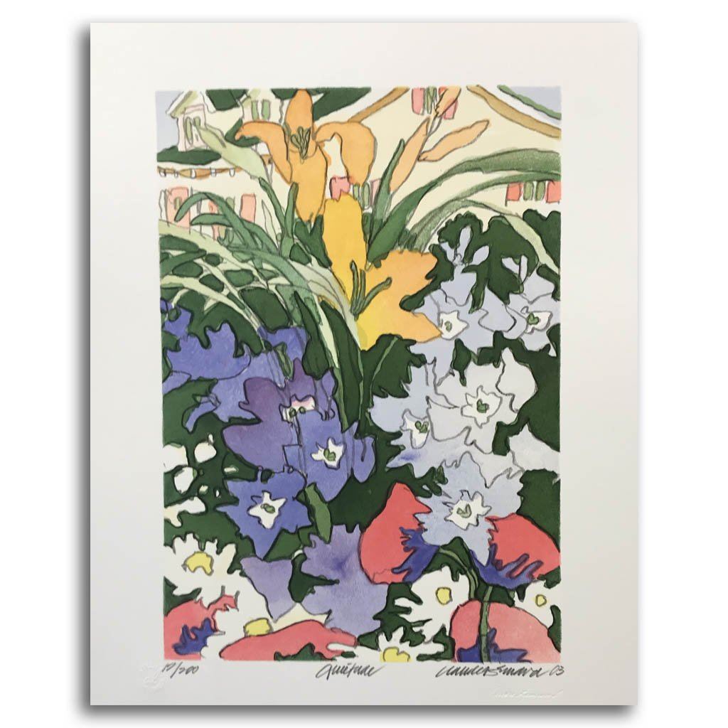 Quietude Serigraph Claude A Simard