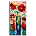 Red Rain | 16" x 8" Oil on Canvas Joanne Gauthier