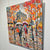 Sharing Umbrellas | 36" x 36" Acrylic on Canvas Aleksandra Savina