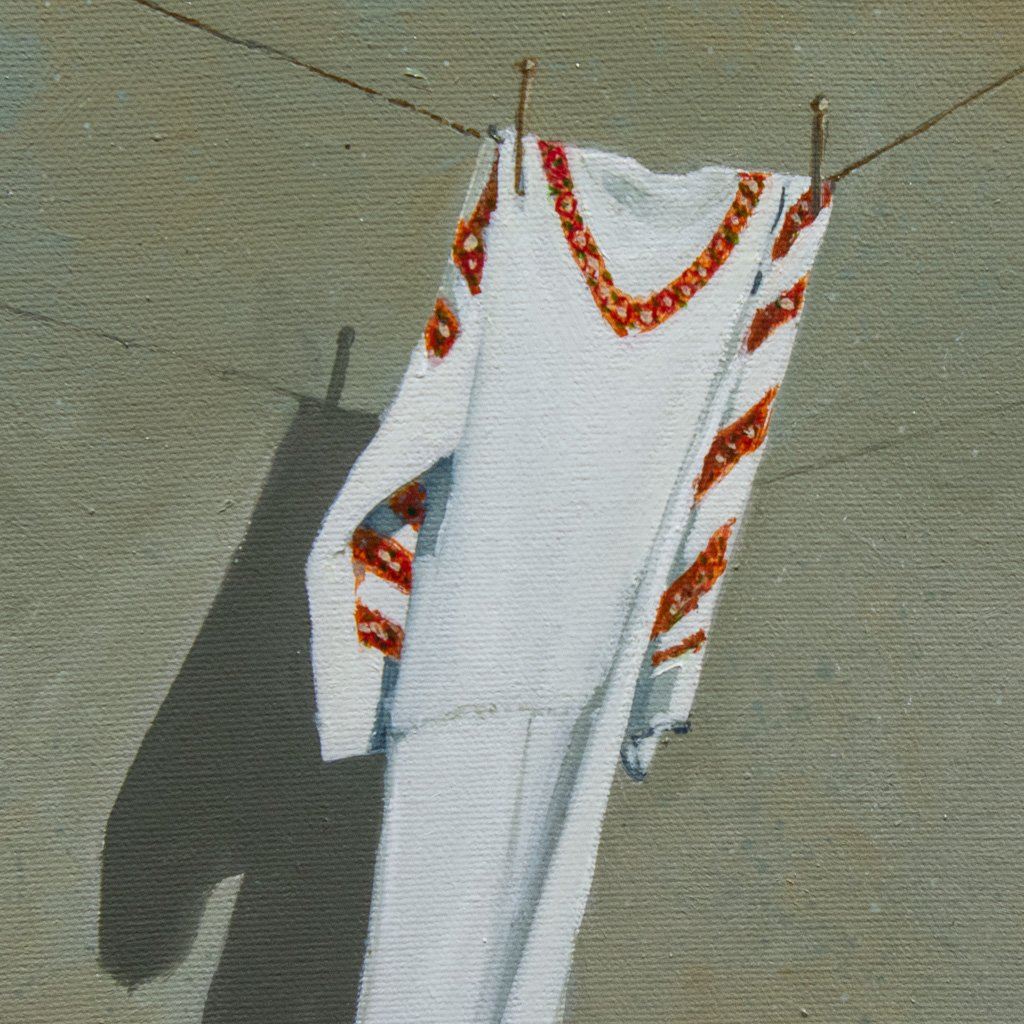 Solo dancer | 10" x 8" Oil on Canvas Peter Shostak