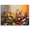 Wild Roses | 36" x 48" Acrylic on Canvas Sabina