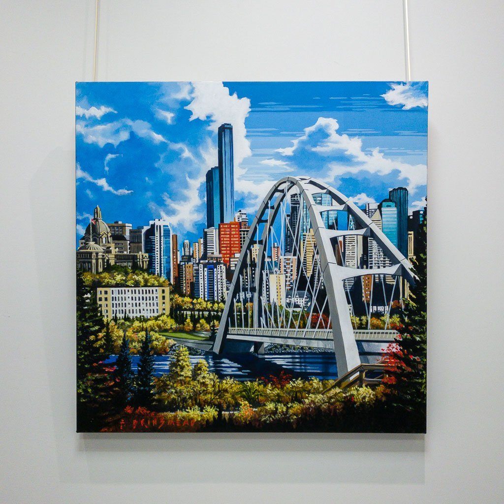 New Painting from Edmonton's Fraser Brinsmead!