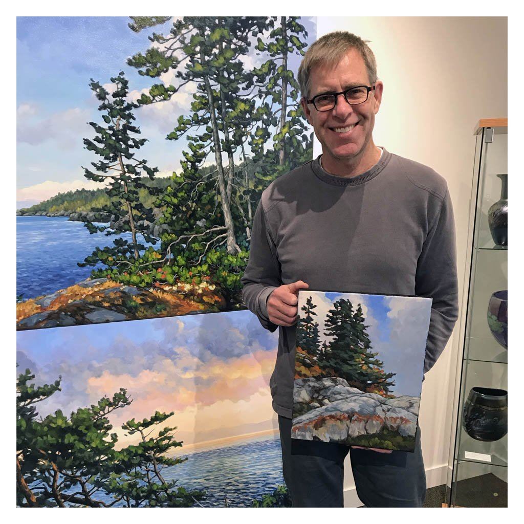 Steven Armstrong Delivers his Exhibition to Victoria, BC