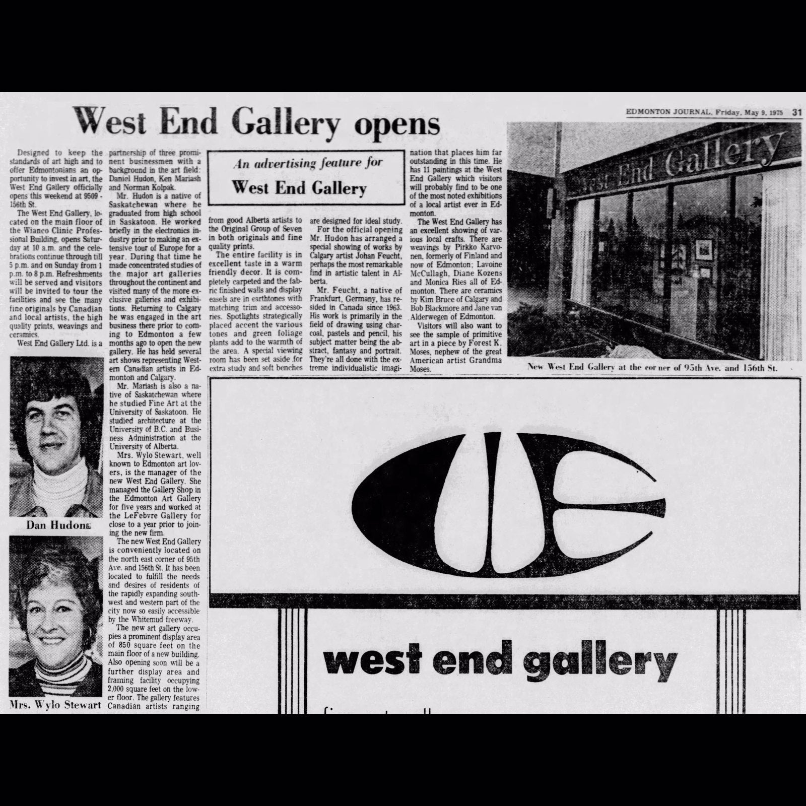 The History Behind the West End Gallery