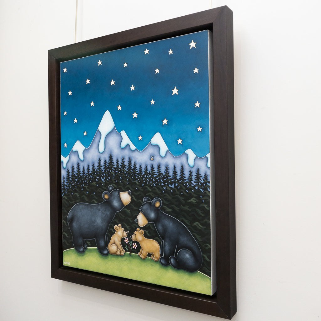 The Alberta Bears | 30" x 24" Acrylic on Birch Panel Peter Wyse