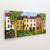 Colourful Street | 18" x 36" Acrylic on Canvas Alain Bédard