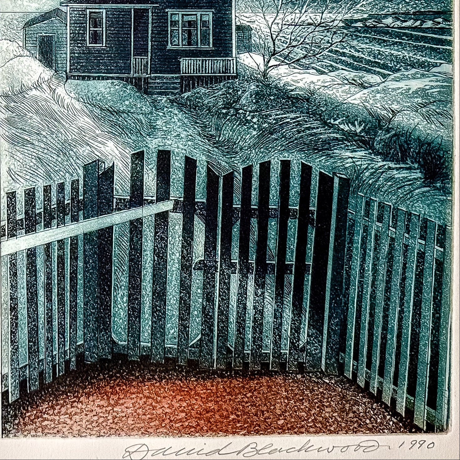 Alice Lacey| 1990| 63 of 75 Etching with Aquatint on Paper David Blackwood