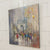 Approaching l'Arc de Triomphe | 40" x 40" Acrylic on Canvas Irene Gendelman