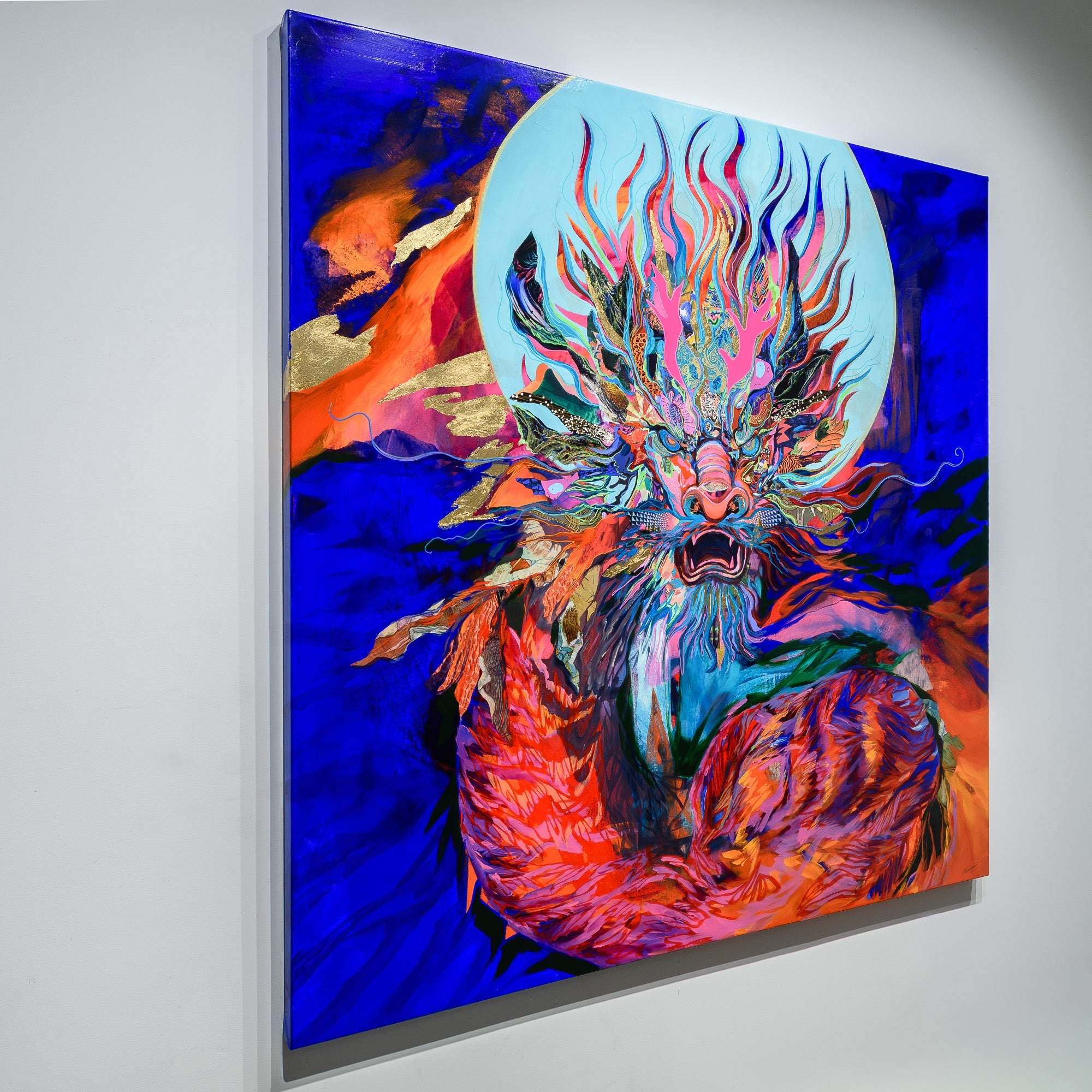 Celestial Dragon | 60" x 60"