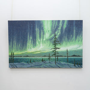 Joel Mara Light of the Cosmos | 34" x 53" Oil on Canvas