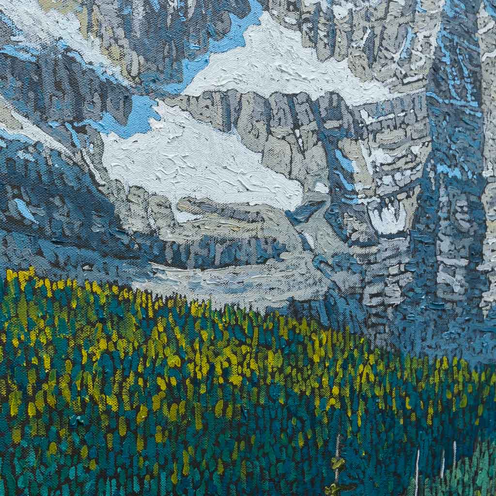 Mt. Odaray | 40" x 60" Oil on Canvas Joel Mara