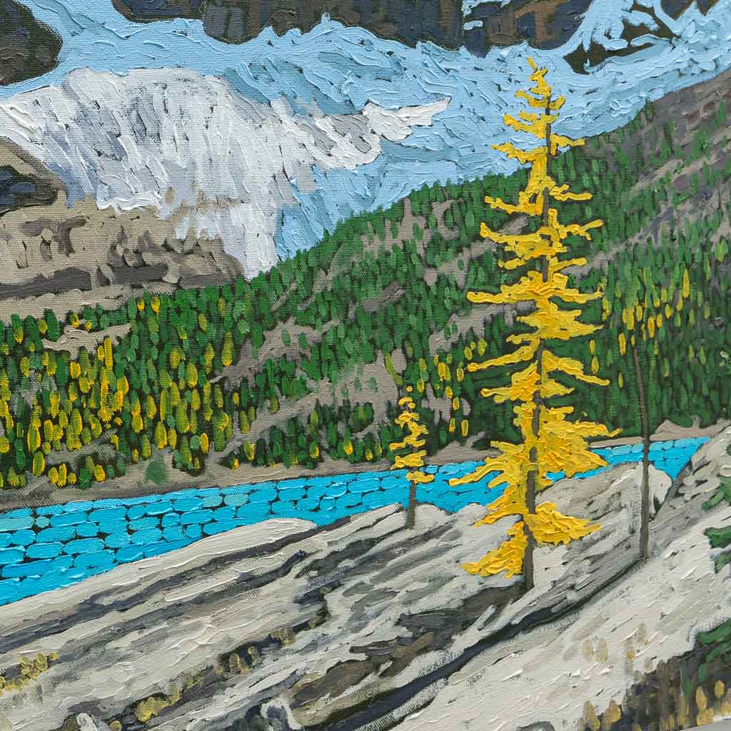 Ringrose Peak | 38" x 50" Oil on Canvas Joel Mara
