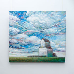 Steve R. Coffey Mill Day | 36" x 40" Oil on Canvas