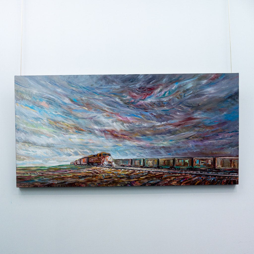 Passing | 30" x 60" Oil on Canvas Steve R. Coffey