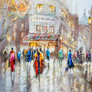 Irene Gendelman Le Consulat | 40" x 30" Acrylic on Canvas