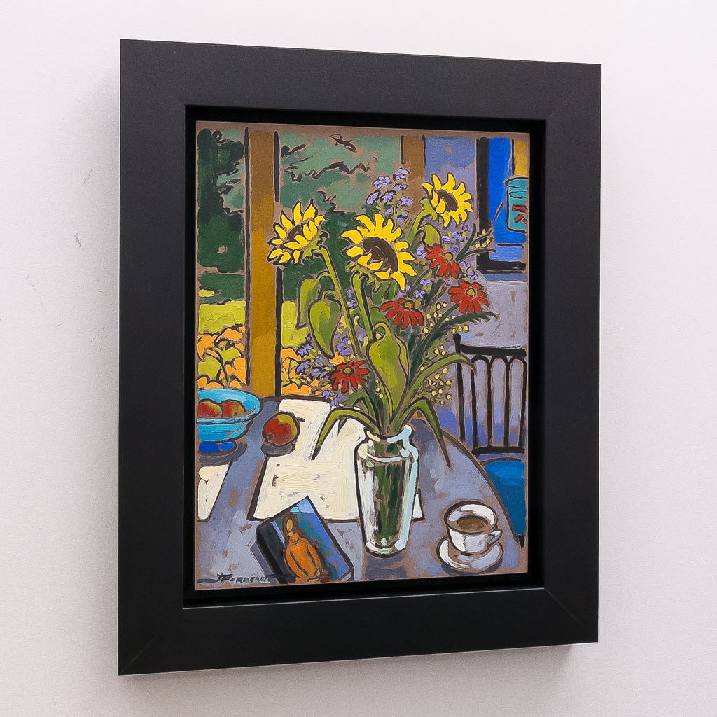 Bouquet d&#39;été | 12&quot; x 9&quot; Oil on Canvas Jeannette Perreault