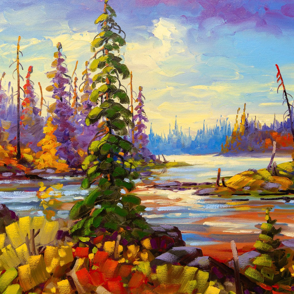 Northern Hinterlands | 20" x 24" Oil on Canvas Rod Charlesworth