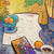 Lumiere d'été sur Nappe Blanche | 36" x 28" Oil on Canvas Jeannette Perreault