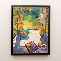 Lumiere d'été sur Nappe Blanche