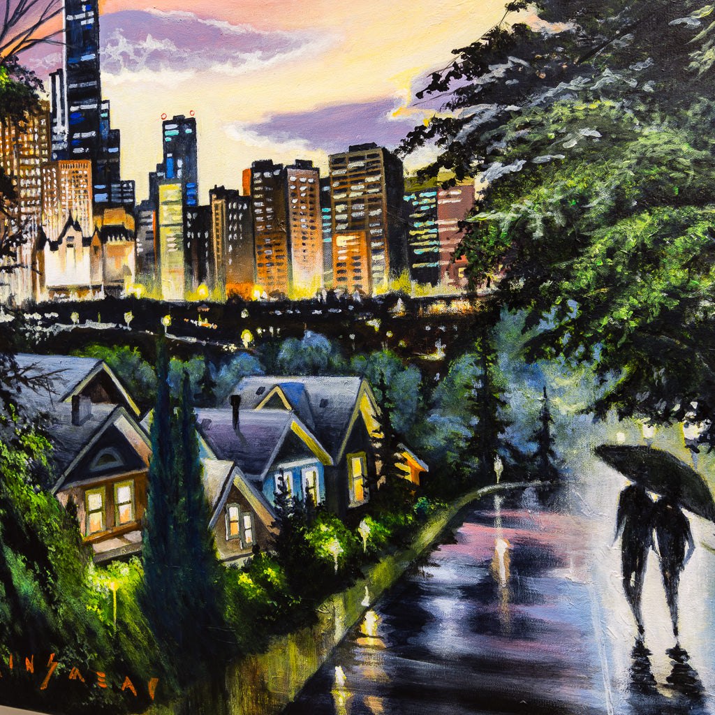 After the Rain | 30" x 48" Acrylic on Canvas Fraser Brinsmead