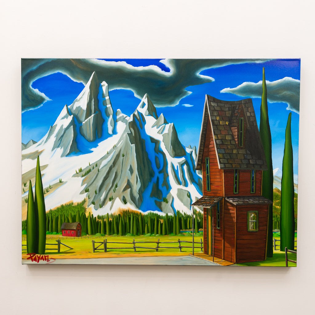 Mt. McGowan, Sawtooths, Idaho | 30&quot; x 40&quot; Oil on Canvas Glenn Payan