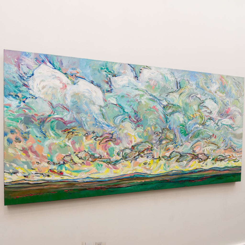 Hills Above | 36" x 72" Oil on Canvas Steve R. Coffey