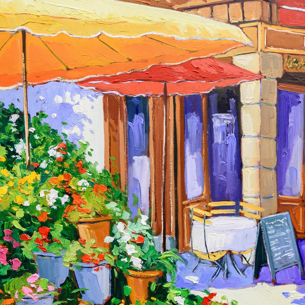 34 Rue des Roses | 28" x 20" Oil on Canvas Robert Savignac