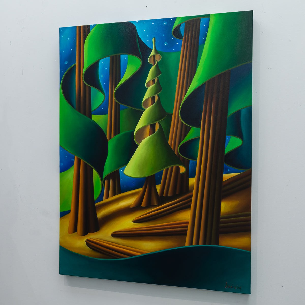 Sleepless | 40" x 30" Oil on Canvas Dana Irving