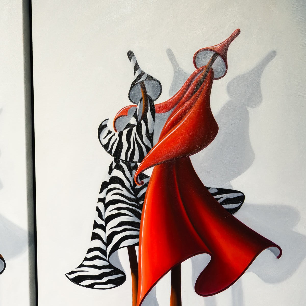 Double Date | 48" x 48 Oil on Canvas Dana Irving