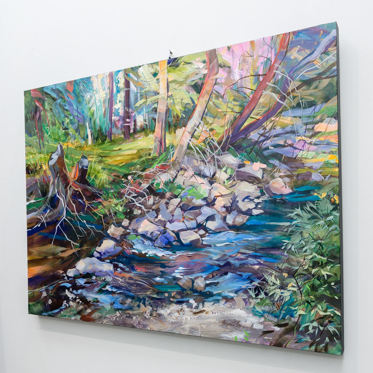Step Across | 30" x 40" Acrylic on Canvas Brent Laycock RCA