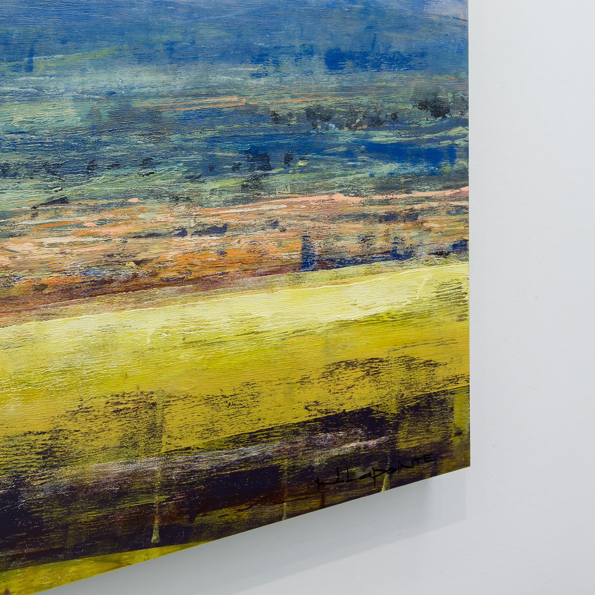 Wherever I May Roam | 40" x40" Oil on Aluminum Composite Panel Nathalie Lapointe