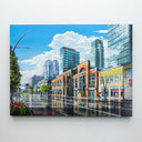 Sunshower on Jasper | 36" x 48" Acrylic on Canvas Fraser Brinsmead