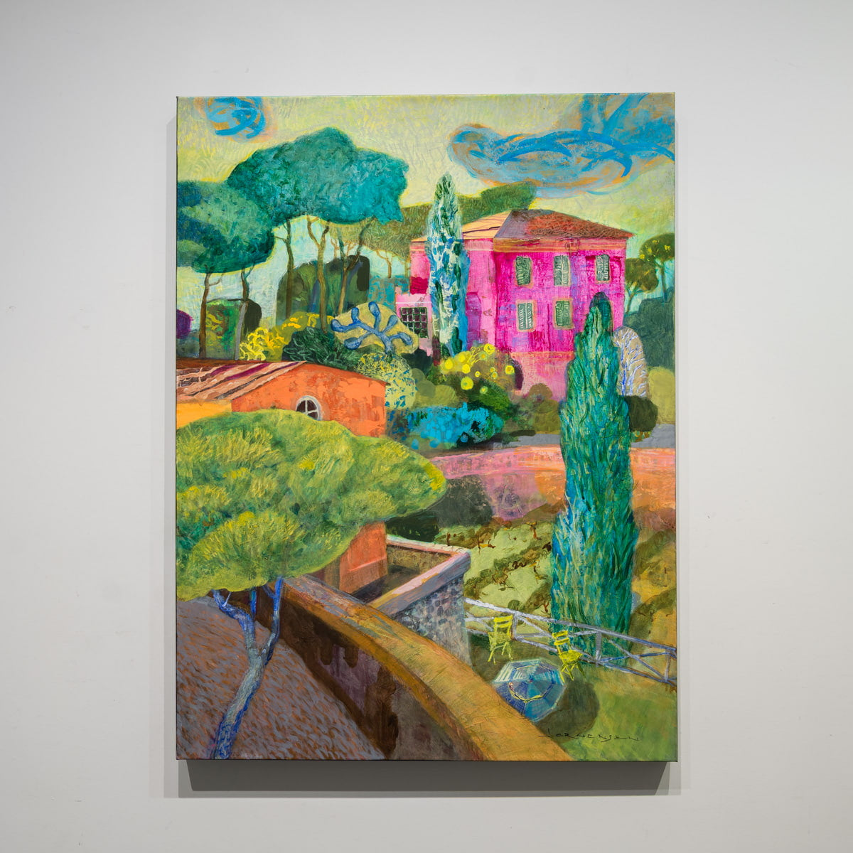 Pretty Pink Palazzo | 40" x 30" Acrylic on Canvas Paul Jorgensen